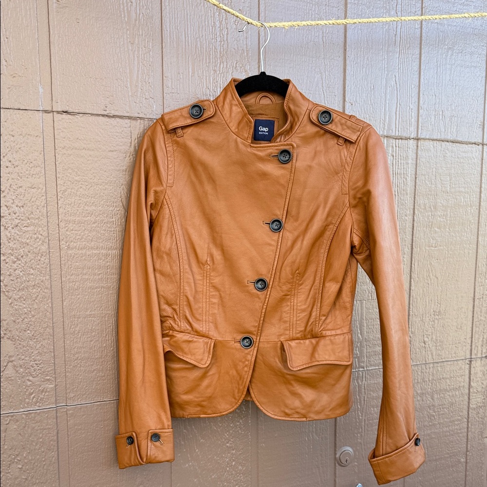 Gap Leather Jacket - image 6